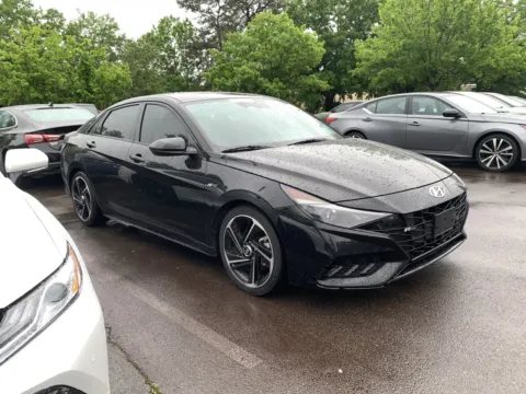 Black 2022 HYUNDAI ELANTRA N LINE N Line for sale in Little Rock, AR