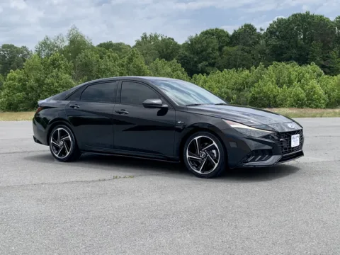 Black 2022 HYUNDAI ELANTRA N LINE N Line for sale in Little Rock, AR