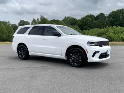 White 2022 DODGE DURANGO SXT for sale in Little Rock, AR