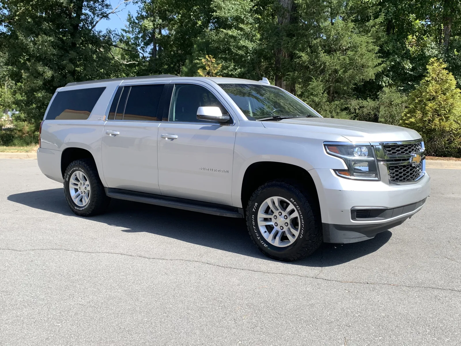 Silver 2016 CHEVROLET SUBURBAN K1500 LS for sale in Little Rock, AR