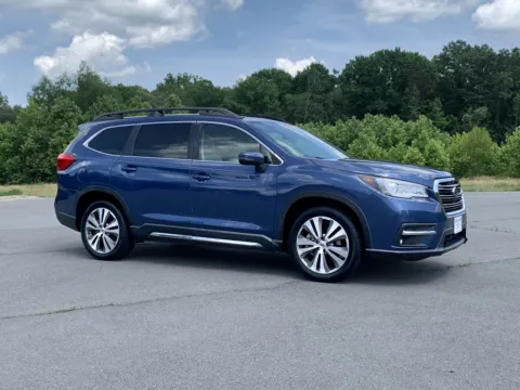 Blue 2020 SUBARU ASCENT LIMITED Limited 8-Passenger for sale in Little Rock, AR