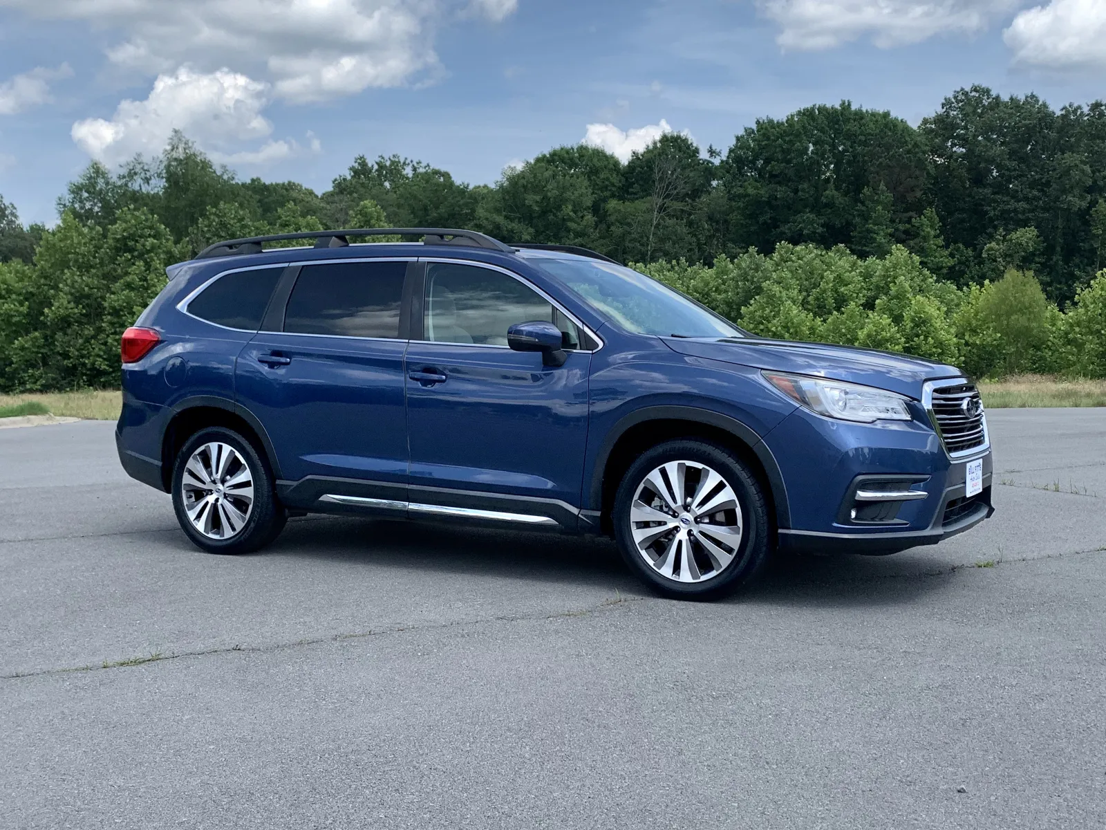 Blue 2020 SUBARU ASCENT LIMITED Limited 8-Passenger for sale in Little Rock, AR