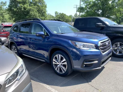 Blue 2020 SUBARU ASCENT LIMITED Limited 8-Passenger for sale in Little Rock, AR