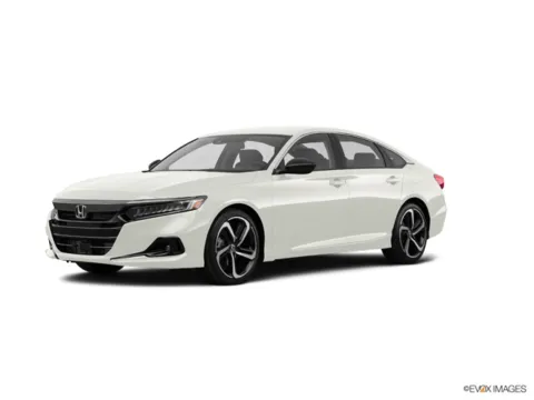 White 2021 HONDA ACCORD SPORT S Sport Special Edition for sale in Little Rock, AR