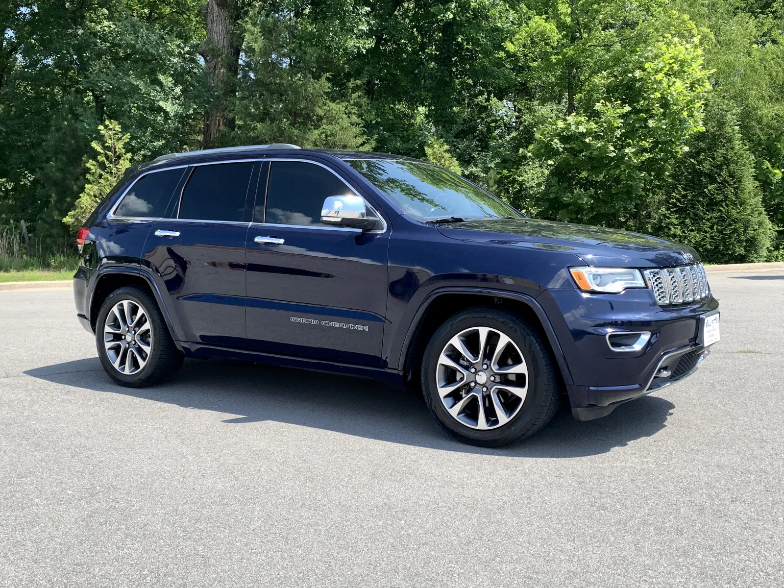 Blue 2018 JEEP GRAND CHEROKEE for sale in Little Rock, AR