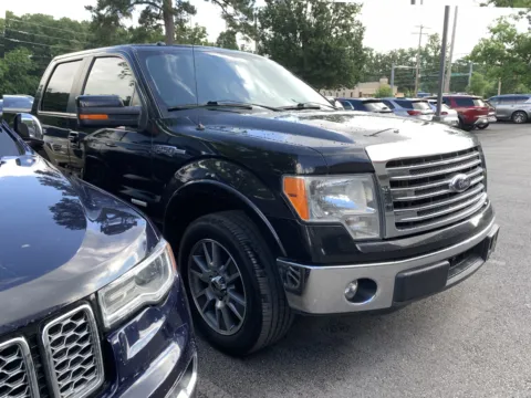 Black 2014 FORD F-150 SUPERCREW for sale in Little Rock, AR