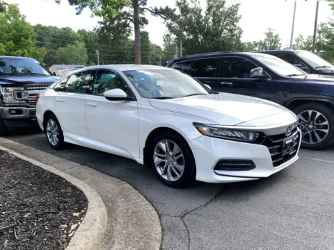 White 2018 HONDA ACCORD LX for sale in Little Rock, AR
