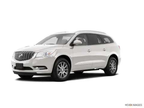 White 2015 BUICK ENCLAVE Leather for sale in Little Rock, AR