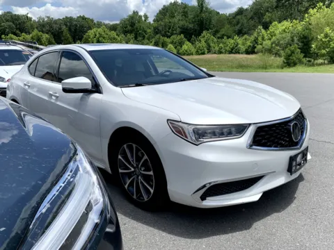 White 2018 ACURA TLX TECH V6 w/Tech for sale in Little Rock, AR