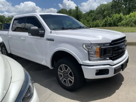 White 2018 FORD F-150 SUPERCREW for sale in Little Rock, AR