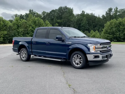 Blue 2019 FORD F-150 SUPERCREW for sale in Little Rock, AR
