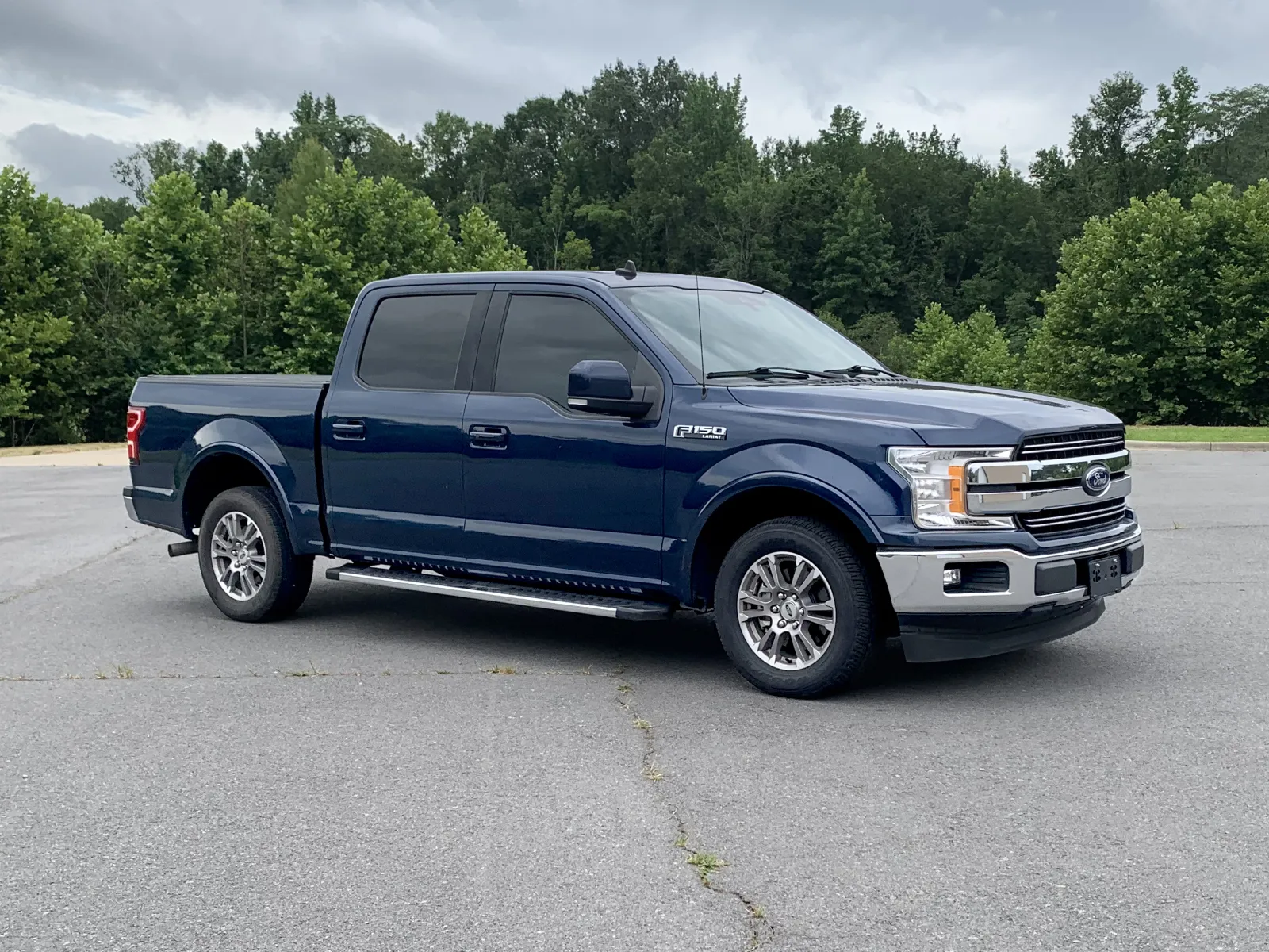Blue 2019 FORD F-150 SUPERCREW for sale in Little Rock, AR