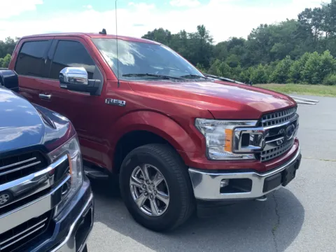 Red 2019 FORD F-150 SUPERCREW for sale in Little Rock, AR