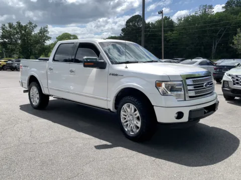 White 2013 FORD F-150 SUPERCREW for sale in Little Rock, AR