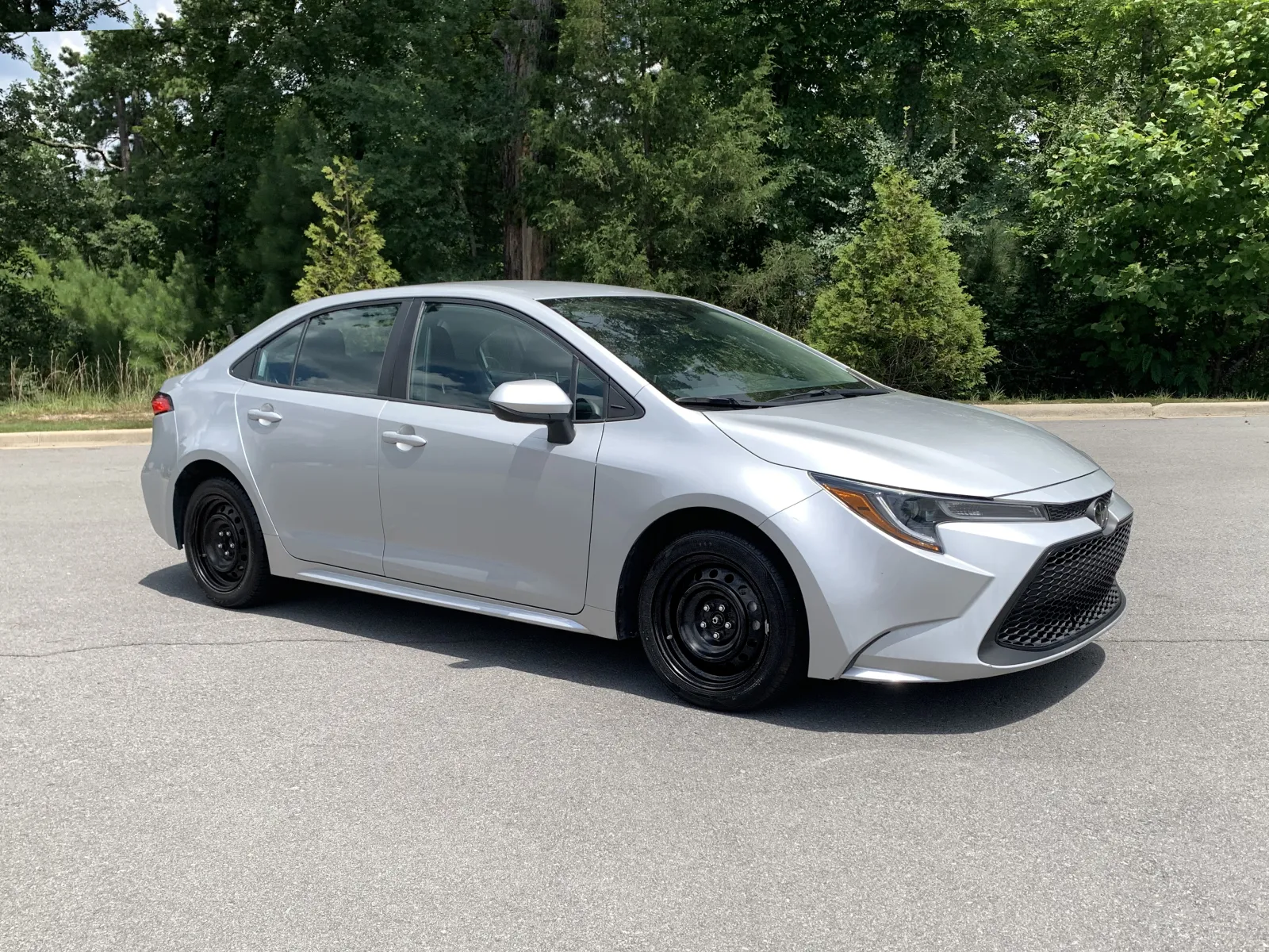 Silver 2021 TOYOTA COROLLA LE for sale in Little Rock, AR