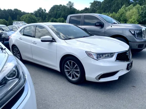 White 2020 ACURA TLX TECHNOLOGY w/Tech for sale in Little Rock, AR
