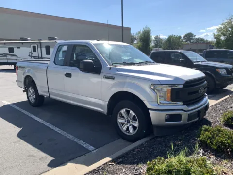 Silver 2019 FORD F-150 SUPER CAB for sale in Little Rock, AR