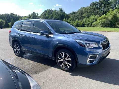 Blue 2019 SUBARU FORESTER LIMIT Limited for sale in Little Rock, AR