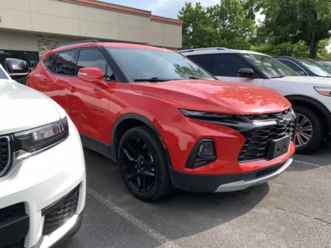 Red 2021 CHEVROLET BLAZER 1LT for sale in Little Rock, AR