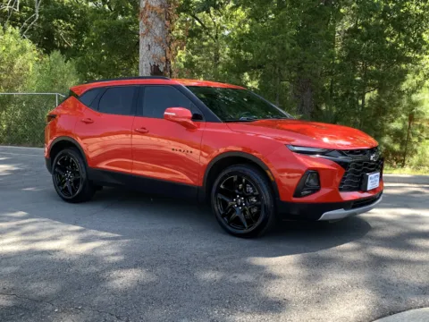 Red 2021 CHEVROLET BLAZER 1LT for sale in Little Rock, AR