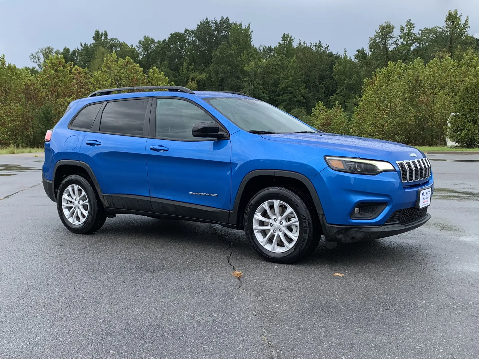 Blue 2022 JEEP CHEROKEE LATIT Latitude Lux for sale in Little Rock, AR