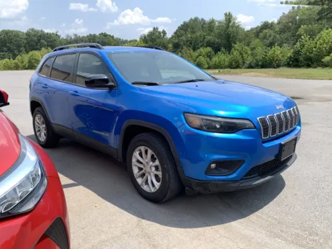 Blue 2022 JEEP CHEROKEE LATIT Latitude Lux for sale in Little Rock, AR