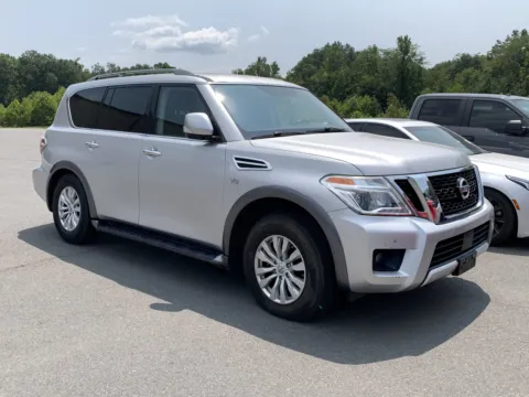Silver 2018 NISSAN ARMADA SV for sale in Little Rock, AR