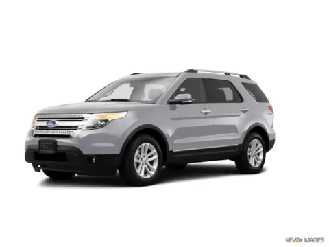 Silver 2014 FORD EXPLORER XLT for sale in Little Rock, AR