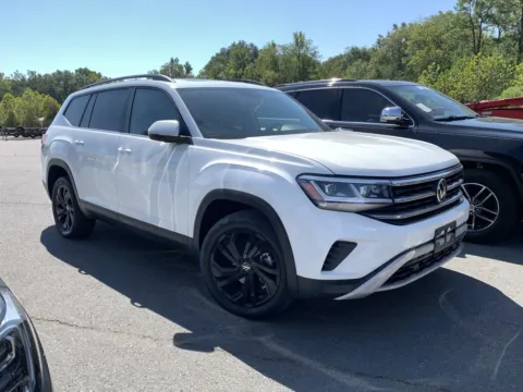 White 2022 VOLKSWAGEN ATLAS SE for sale in Little Rock, AR