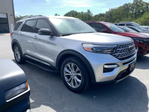 Gray 2021 FORD EXPLORER LIMIT Limited for sale in Little Rock, AR