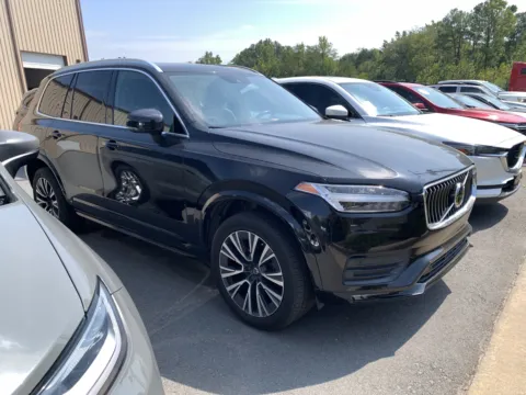 Black 2021 VOLVO XC90 T6 MOMENT T6 Momentum 7-Passenger for sale in Little Rock, AR