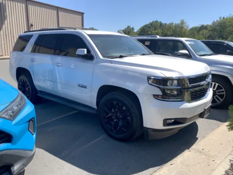 White 2017 CHEVROLET TAHOE C1500 LT for sale in Little Rock, AR