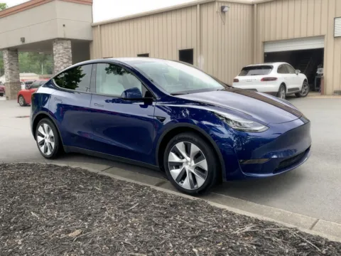 Blue 2020 TESLA MODEL Y LNG RN Long Range for sale in Little Rock, AR