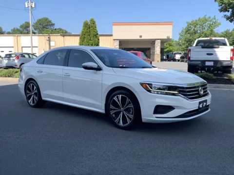 White 2021 VOLKSWAGEN PASSAT SE for sale in Little Rock, AR
