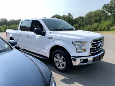 White 2015 FORD F-150 SUPERCREW for sale in Little Rock, AR