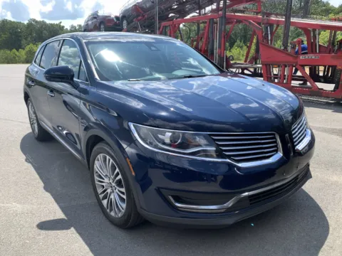 Blue 2018 LINCOLN MKX RESERVE Reserve for sale in Little Rock, AR