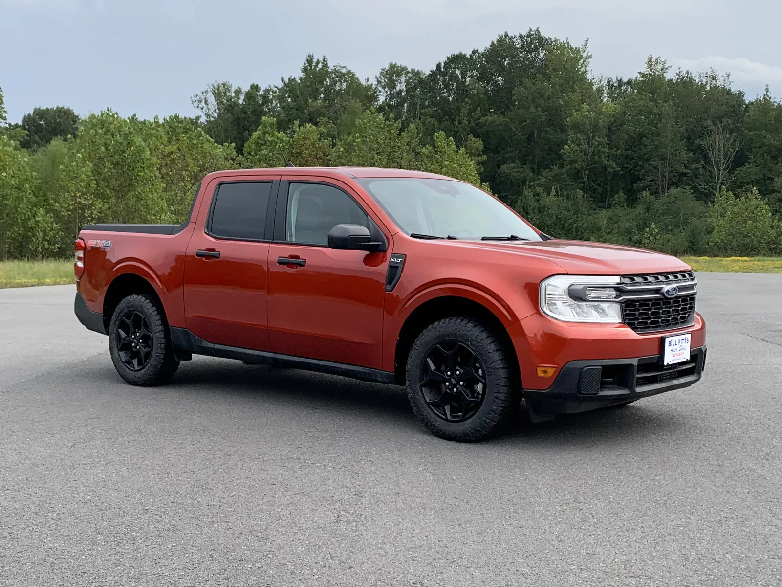 Orange 2022 FORD MAVERICK FX4 for sale in Little Rock, AR