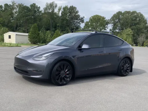 Another view of 2022 TESLA MODEL Y Performance for sale in Little Rock, AR at Bill Fitts Auto Sales