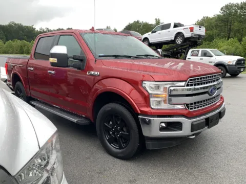 Red 2018 FORD F-150 SUPERCREW for sale in Little Rock, AR