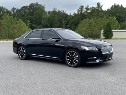 Black 2018 LINCOLN CONTINENTAL RE Reserve for sale in Little Rock, AR