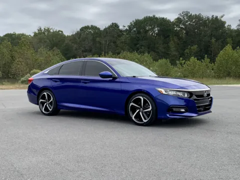 Blue 2019 HONDA ACCORD SPORT Sport for sale in Little Rock, AR