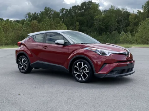 Red 2018 TOYOTA C-HR XLE for sale in Little Rock, AR