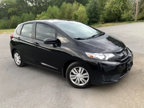 Black 2015 HONDA FIT LX for sale in Little Rock, AR