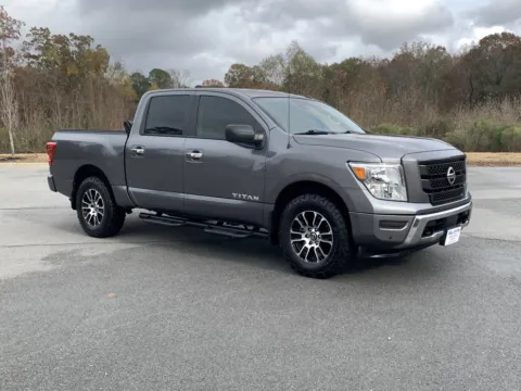 Gray 2021 NISSAN TITAN SV for sale in Little Rock, AR