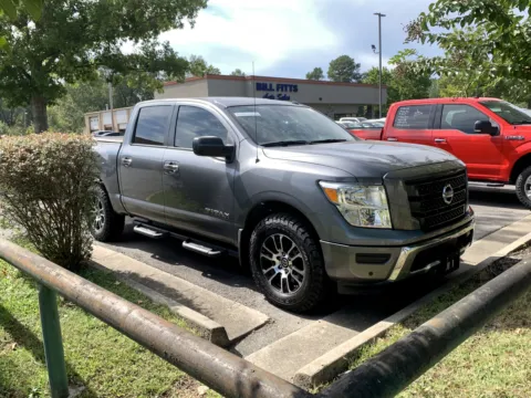 Gray 2021 NISSAN TITAN SV for sale in Little Rock, AR