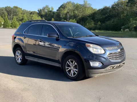 Blue 2016 CHEVROLET EQUINOX LT for sale in Little Rock, AR
