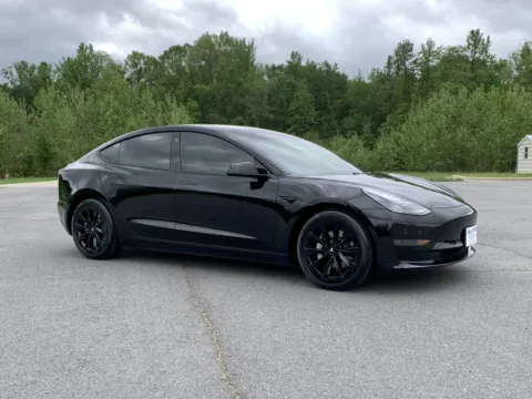 Black 2021 TESLA MODEL 3 Standard Range Plus for sale in Little Rock, AR