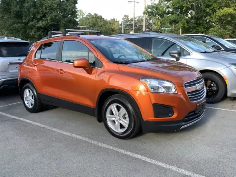 Orange 2015 CHEVROLET TRAX 1LT for sale in Little Rock, AR