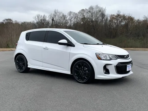 White 2020 CHEVROLET SONIC PREMIER Premier for sale in Little Rock, AR