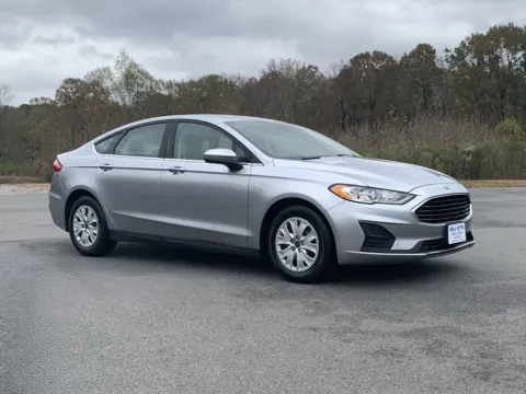 Silver 2020 FORD FUSION S for sale in Little Rock, AR